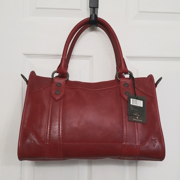 Frye Bag/ Frye‎ Melissa.  RED. - Picture 1 of 12